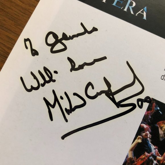 MICHAEL CRAWFORD 1992 SOUVENIR PROGRAM SIGNEDTHE MUSIC OF ANDREW LLOYD WEBBER - Picture 3 of 8